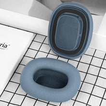 画像をギャラリービューアに読み込む, Geekria イヤーパッド Comfort 互換性 パッド アップル Apple AirPods MAX (A2096), AirPodsMAX2 (A3184) ヘッドホンに対応 パッド イヤー / イヤーカップ (メッシュファブリック/青)