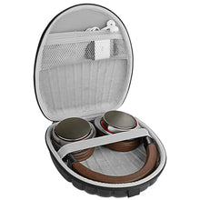 画像をギャラリービューアに読み込む, Geekria ケース Sheild ヘッドホンケース 互換性 ハードケース 旅行用 ハードシェルケース オーディオテクニカ Audio-Technica ATH-MSR7, ATH-ANC700BT, ATH-SR50BT, ATH-SR30BT に対応 収納ポーチ付き (ブラック)