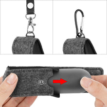 画像をギャラリービューアに読み込む, Geekria イヤホンキャリングケース スカルキャンディ Skullcandy Dime 3/2, ソニー Sony WF-C510 に対応 ケースカバー 交換用トラベルイヤホンバッグ イヤホン保護ケース(グレー)