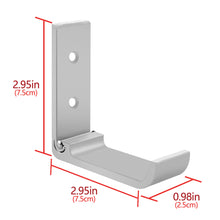 画像をギャラリービューアに読み込む, Geekria 壁掛けフック 折りたたみ式 ヘッドセットハンガー ヘッドホンホルダー 3M粘着テープ付き耐荷重1kg ネジ付き20kg ヘッドバンド保護パッド付き