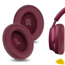 画像をギャラリービューアに読み込む, Geekria イヤーパッド QuickFit 互換性 パッド ボーズ Bose QuietComfort Ultra ヘッドホンに対応 パッド イヤー / イヤーカップ プロテインレザー (ディーププラム)