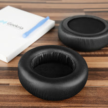 画像をギャラリービューアに読み込む, Geekria イヤーパッド QuickFit 互換性 パッド オーディオテクニカ Audio-Technica ATH-WS550, ATH-WS550IS Solid Bass ヘッドホンに対応 パッド イヤー / イヤーカップ (プロテインレザー / ブラック)