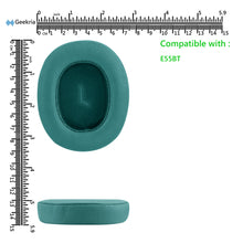 画像をギャラリービューアに読み込む, Geekria イヤーパッド QuickFit 互換性 パッドジェイビーエル JBL E55BT ヘッドホンに対応 パッド イヤー / イヤーカップ (プロテインレザー / 緑)