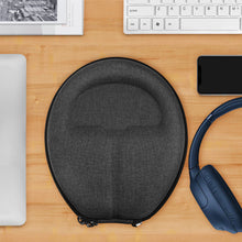 画像をギャラリービューアに読み込む, Geekria Shield ヘッドフォンケース、ソニー Sony WH-CH710N、スカルキャンディSkullcandy Hesh Evo、ゼンハイザー Sennheiser HD 450BT などのヘッドフォンに対応、交換用ハードシェル旅行用キャリーバッグ (ブラック)