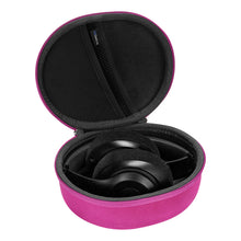 画像をギャラリービューアに読み込む, Geekria ケース NOVA ヘッドホンケース 互換性 ハードケース 旅行用 ハードシェルケース ビーツバイドクタードレ Beats Studio Pro, Studio3.0, Studio2.0 Wireless, Solo 4, Solo 3, Solo 2, Solo Pro, Solo HD, Solo, Executive, Diamond Tears, DNA に対応 収納ポーチ付き (ホットピンク)