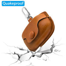 画像をギャラリービューアに読み込む, Geekria ビーガンレザー カバー 互換性 カバー Sony WF-1000XM4 対応 True Wireless Earbuds 充電ケース充電ケースカバー 外装カバー キーホルダーフック付き、充電ポートアクセス可能