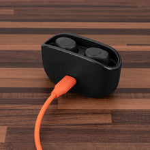 画像をギャラリービューアに読み込む, Geekria 充電ケーブル 互換性 Type-C 充電コード USB to USB-C ジェイビーエル JBL Tune 215TWS, Tune 770NC, Tune Buds 2, Quantum 350, Vibe Beam, Vibe Beam 2 に対応 (オレンジ/ 30cm 2パック)