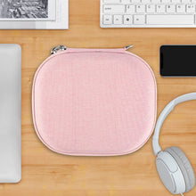 画像をギャラリービューアに読み込む, Geekria ケース NOVA ヘッドホンケース 互換性 ハードケース 旅行用 ハードシェルケース ソニー Sony MDR-ZX600, MDR-ZX310AP, MDR-ZX310, MDR-ZX300, MDR-ZX110NC, MDR-ZX110NA, MDR-ZX110, MDR-ZX100 に対応 収納ポーチ付き(ピンク)