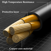 画像をギャラリービューアに読み込む, Geekria 充電ケーブル 互換性 Type-C 充電コード USB to USB-C サムスン Samsung Galaxy S23Ultra S22Ultra S23+ S22+ S21+ S20+ S20 S8 S9 A90 A71 A51 A50 A20 A10e に対応 (黒/300cm)