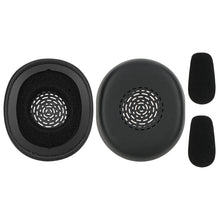 画像をギャラリービューアに読み込む, Geekria イヤーパッド QuickFit 互換性 パッド ジャブラ Jabra Evolve 10 Wired ヘッドホンに対応 パッド イヤー / イヤーカップ プロテインレザー (黒)