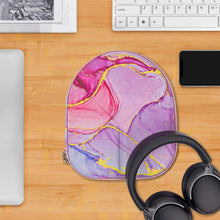 画像をギャラリービューアに読み込む, Geekria ケース NOVA ヘッドホンケース 互換性 ハードケース 旅行用 ハードシェルケース ボーズ Bose QuietComfortUltra, QC 45, QC 35 II, QC 35, QC 25, QC 2, QC 15, QC SE, 700NC, SoundTrue On-Ear, SoundTrue around ear II, SoundLink Around Ear に対応 収納ポーチ付き (ピンクの大理石)