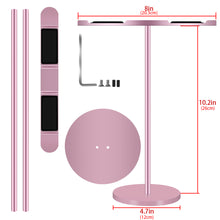 画像をギャラリービューアに読み込む, Geekria ヘッドホンスタンド アルミニウム合金デュアル オーバーイヤーヘッドホン、ゲームヘッドセット用の ホルダー, デスクディスプレイハンガー頑丈なヘビーベース ボーズ Bose QC35II, QC35, NC700, ソニー Sony WH-1000XM4, WH-1000XM3, オーディオテクニカ ATH -M50Xと互換性(Rose Gold)