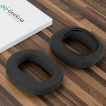 画像をギャラリービューアに読み込む, Geekria イヤーパッド Comfort 互換性 パッド ロジクール Logicool Zone Vibe 100 ヘッドホンに対応 パッド イヤー / イヤーカップ メッシュファブリック (黒)