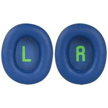画像をギャラリービューアに読み込む, Geekria イヤーパッド QuickFit 互換性 パッド ジェイビーエル JBL JR460 ヘッドホンに対応 パッド イヤー / イヤーカップ プロテインレザー (青)