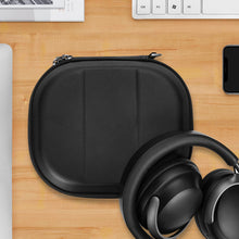 画像をギャラリービューアに読み込む, Geekria ケース 互換性 Shield ヘッドホンケース ハードケース 旅行用 ハードシェルケース ボーズ Bose QuietComfort Ultra, QC45, QC35 II Gaming Headset, QuietComfort35 II, QuietComfort35 に対応 収納ポーチ付属 (ブラック)