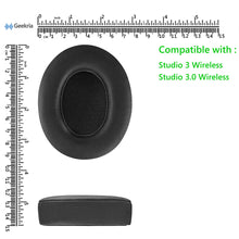 画像をギャラリービューアに読み込む, Geekria イヤーパッド Performance 互換性 パッド ビーツバイドクタードレ Beats Studio 3, Studio 3.0 Wireless (A1914) ヘッドホンに対応 パッド イヤー / イヤーカップ ( プロテインレザー / グレイ/ 極太)