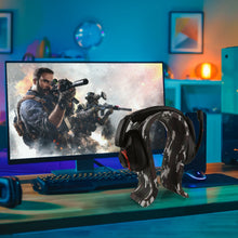 画像をギャラリービューアに読み込む, Geekria ヘッドホンスタンド 木製 ビーガンレザー オメガ オーバーイヤー ヘッドホン、ゲームヘッドセット用の ホルダー, デスクディスプレイハンガーRazer Kraken, Nari Ultimate, Game Zero, SONY PS4 Golden Headset, ATH-G1WL と互換性(迷彩)