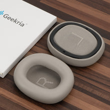 画像をギャラリービューアに読み込む, Geekria イヤーパッド Elite互換性 パッド グアンドオルフセン Bang & Olufsen Beoplay H100 ヘッドホンに対応 パッド イヤー / イヤーカップ ラムスキン (砂時計の砂)