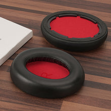 画像をギャラリービューアに読み込む, Geekria イヤーパッド QuickFit 互換性 パッドワンモア 1MORE SonoFlow ヘッドホンに対応 パッド イヤー / イヤーカップ プロテインレザー (黒)