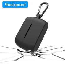 画像をギャラリービューアに読み込む, Geekria シリコン カバー 互換性 カバー Jabra Elite 85t 対応 True Wireless Earbuds 充電ケース充電ケースカバー 外装カバー キーホルダーフック付き、充電ポートアクセス可能 (Black)