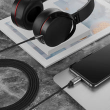 画像をギャラリービューアに読み込む, Geekria ケーブル ナイロン編組 USB-C Digital to Audio 互換性 オーディオコード ソニー Sony ULT WEAR WH-1000XM5 WH-1000XM4 WH-XB920N MDR-XB950BT MDR-XB950N1 INZONEH5 ヘッドホンケーブル、Type-C に適合する 1.2m