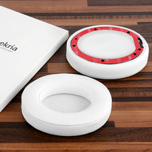 画像をギャラリービューアに読み込む, Geekria イヤーパッド QuickFit 互換性 パッド ビーツバイドクタードレ Beats Studio 3, Studio 3.0 Wireless (A1914) ヘッドホンに対応 パッド イヤー / イヤーカップ (プロテインレザー / 白い)