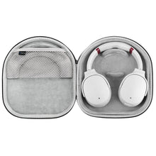 画像をギャラリービューアに読み込む, Geekria ケース Shield ヘッドホンケース 互換性 ハードケース 旅行用 ハードシェルケース レイフラット On-Ear/Over-Ear Headphones に対応 収納ポーチ付属 (ダークグレー)