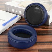 画像をギャラリービューアに読み込む, Geekria イヤーパッド QuickFit 互換性 パッド ソニー SONY MDR-XB950BT MDR-XB950B1 MDR-XB950/H ヘッドホンに対応 パッド イヤー / イヤーカップ ( プロテインレザー / 紺 )