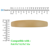 画像をギャラリービューアに読み込む, Geekria ヘッドバンド 互換性 ヘッドホンヘッドバンド ラムスキンパッド Bowers & Wilkins Px8 /Px7S3/ Px7S2/ Px7S2e (Not Compatible with Px7) 対応 交換用 (タン)