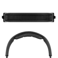 画像をギャラリービューアに読み込む, Geekria ヘッドバンド 互換性 ヘッドホンヘッドバンド ゼンハイザー Sennheiser HD229, HD228, HD220, HD219, HD218 対応 交換用 パッド (ブラック)