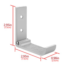 画像をギャラリービューアに読み込む, Geekria ヘッドホンスタンド ヘッドセットハンガー 壁掛けフック 折りたたみ式 ヘッドホンホルダー 3M粘着テープ付き耐荷重1kg ネジ付き20kg ヘッドバンド保護パッド付き (2PCS)