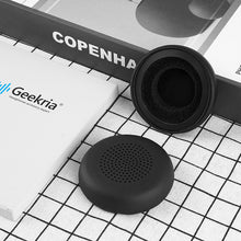 画像をギャラリービューアに読み込む, Geekria イヤーパッド QuickFit 互換性 パッド ロジクール Logitech Zone Wireless/ Zone Wireless Plus/ Zone 900 Headset (Do Not fit Zone Wired/Zone 750/Zone Wireless 2) ヘッドホンに対応 パッド イヤー / イヤーカップ (プロテインレザー / ブラック)