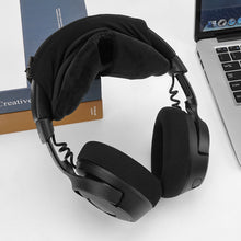 画像をギャラリービューアに読み込む, Geekria ヘッドバンドカバー + パッド セット ミディアムヘッドセット ボーズ Bose QC 45, QC 35 II, ビーツバイドクタードレ Beats Studio Pro, ソニー Sony WH-1000XM6, 1000XM5, オーディオテクニカ ATH-M50x に対応 ヘッドホンパッド Velour Pad ( ブラック / M )