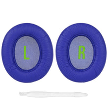 画像をギャラリービューアに読み込む, Geekria イヤーパッド QuickFit 互換性 パッド ジェイビーエル JBL JR460 ヘッドホンに対応 パッド イヤー / イヤーカップ プロテインレザー (ダークブルー)