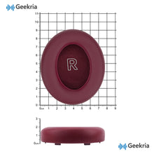 画像をギャラリービューアに読み込む, Geekria イヤーパッド QuickFit 互換性 パッド ボーズ Bose QuietComfort Ultra ヘッドホンに対応 パッド イヤー / イヤーカップ プロテインレザー (ディーププラム)