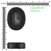 画像をギャラリービューアに読み込む, Geekria イヤーパッド Sport 互換性 パッド ジェイビーエル JBL Everest 750 ヘッドホンに対応 パッド イヤー / イヤーカップ 冷却ジェル ( ブラック )