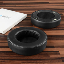 画像をギャラリービューアに読み込む, Geekria イヤーパッド QuickFit 互換性 パッド アーカーゲー AKG, K701, K702, Q701, Q702, K601, K612, K712, K400, K500 ヘッドホンに対応 パッド イヤー / イヤーカップ プロテインレザー (ブラック)