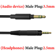 画像をギャラリービューアに読み込む, Geekria ケーブル 互換性 オーディオコード ゼンハイザー Sennheiser HD620S, HD599SE, HD599, HD598, HD598SE, HD560S, HD598SR, HD400Pro, HD579, HD569, HD550, HD505 ヘッドホンケーブル、 2.5mm に適合する 1.7 m