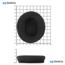 画像をギャラリービューアに読み込む, Geekria イヤーパッド Comfort 特厚互換性 パッドソニー Sony MDR-7506, MDR-V6, MDR-CD900STヘッドホンに対応 パッド イヤー / イヤーカップ メッシュファブリック (黒)
