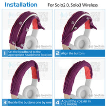 画像をギャラリービューアに読み込む, Geekria カバー 互換性 ニット生地 ヘッドバンドカバー オーディオテクニカ Audio-Technica, ビーツバイドクタードレ Beats, ボーズ Bose, アーカーゲー AKG, ゼンハイザー Sennheiser, スカルキャンディ Skullcandy, ソニー Sony ヘッドホンに 対応 簡単に装着 工具不要