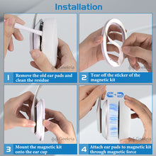 画像をギャラリービューアに読み込む, Geekria イヤーパッド SNAP マグネチック 互換性 パッド ビーツバイドクタードレ Beats Studio 3 Wireless, Studio 2 ヘッドホンに対応 パッド イヤー / イヤーカップ プロテインレザー (ホワイト+カモフラージュ, 2組)