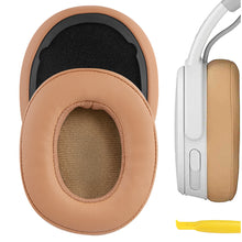 画像をギャラリービューアに読み込む, Geekria イヤーパッド QuickFit 互換性 パッド スカルキャンディ Skullcandy Crusher Wireless, Crusher Evo, Crusher ANC, Hesh 3, Hesh EVO, Hesh ANC, Venue ANC ヘッドホンに対応 パッド イヤー / イヤーカップ ( プロテインレザー / 褐色 )