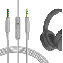 画像をギャラリービューアに読み込む, Geekria ケーブル 互換性 オーディオコード スカルキャンディ Skullcandy Hesh Evo, Hesh ANC, Crusher Wireless, Venue, Hesh 3, Riff 2 ヘッドホンケーブル、3.5mm に適合する インラインマイクと音量コントロール 1.7m