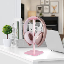 画像をギャラリービューアに読み込む, Geekria ヘッドホンスタンド アルミニウム合金 オーバーイヤー ヘッドホン、ゲームヘッドセット用の ホルダー, デスクディスプレイハンガー 頑丈なヘビーベース ボーズ Bose QC35II Gaming, QC35II, QC35, Studio3, Studio2, ソニー Sony WH-1000XM4, WH-1000XM3 と互換性 (ピンク)