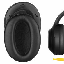画像をギャラリービューアに読み込む, Geekriaイヤーパッド互換性 パッド ソニー Sony WH1000XM2, MDR-1000X ヘッドホンに対応 パッド イヤー / イヤーカップ ( プロテインレザー / ブラック )