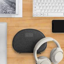 画像をギャラリービューアに読み込む, Geekria ケース ヘッドホンケース 互換性 バッグ 旅行用 ケース ソニー Sony WH-H910N R, WH-H910N L, WH-H910N G, WH-H910N D, WH-H910N B, WH-H900N, WH-H810, WH-1000XM4, WH-1000XM3, WH-1000XM2 に対応 収納ポーチ付き (ブラックペブルレザー)