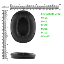 画像をギャラリービューアに読み込む, Geekria イヤーパッド Elite 互換性 パッド オーディオテクニカ Audio-Technica ATH-M50X ATH-M50xBT2 ATH-M60X ATH-M40X ATH-M30X ATH-M20X ATH-M10X ヘッドホンに対応 パッド イヤー / イヤーカップ ( シープスキン / ブラック)