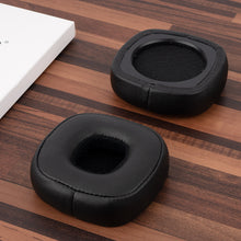 画像をギャラリービューアに読み込む, Geekria イヤーパッド QuickFit 互換性 パッド マーシャル Marshall Major IV, Major 4 ヘッドホンに対応 パッド イヤー / イヤーカップ プロテインレザー (黒)