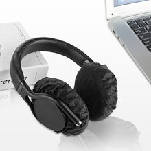 画像をギャラリービューアに読み込む, Geekria カバー 1000個入(500ペア) 互換性 ヘッドホンカバー 劣化防止、防塵 イヤーパッドカバー ストレッチニット 直径8-11cm 中型 ヘッドホン用 洗濯可 (中型/ブラック)