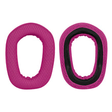 画像をギャラリービューアに読み込む, Geekria イヤーパッド Comfort 互換性 パッド Logitech G435 G335 ヘッドホンに対応 パッド イヤー / イヤーカップ (メッシュファブリック / 赤)